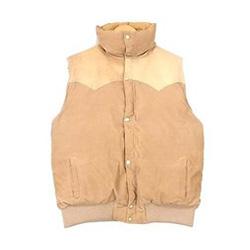 ステュディオダルチザン スエード コーデュロイ ダウンベスト 4370 画像