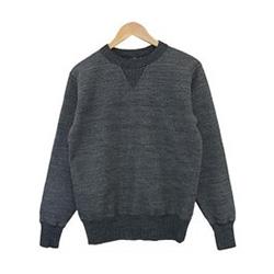 ステュディオダルチザン 和歌山吊り編み スヴィンゴールド 両V スウェット 画像