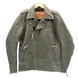 天神ワークス JW02 ダブルカラー レザージャケット 画像