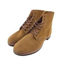 ダブルエルアール DOUBLE RL BOONDOCKER SUEDE BOOTS スエード ワークブーツ 画像
