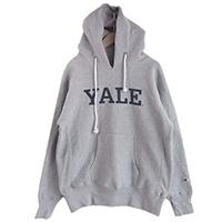 ヴィンテージチャンピオン YALE 染み込み 12.5oz USA製 赤単 復刻 リバースウィーブ イエール C5-U101 画像