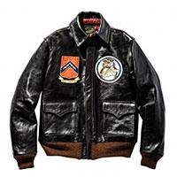 リアルマッコイズ MJ20002 TYPE A-2 REDSILK ZEMKES WOLFPACK 画像