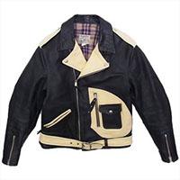 トイズマッコイ BECK ベック 2トーン ホースハイド ダブル レザー ジャケット 画像
