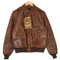 バズリクソンズ BR80477 A-2 馬革 CHEVRON ZIPPER 画像