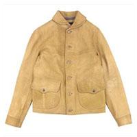 ダブルエルアール Walker Leather jacket ウォーカー レザー ジャケット ライトブラウン系 画像