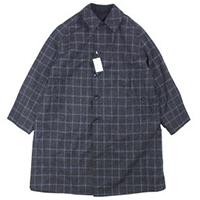 アナトミカ 20AW SINGLE RAGLAN 2 S-P GABARDINE シングルラグランコート ブラック系 530-522-02 画像