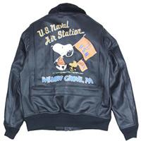 バズリクソンズ Type G-1 SNOOPY HAND PAINTED BR80454 MIL-J-7823 画像