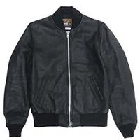 バンソン × ロンハーマン 別注 Team Jacket チーム レザー ジャケット 画像