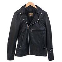 バンソン C2 ダブル ライダース レザー ジャケット 画像
