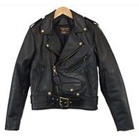 バンソン C2 レザー ダブル ライダース ジャケット 画像