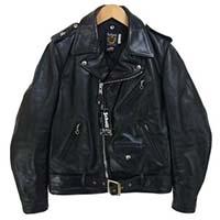 ショット 613UST ONE STAR TALL ワンスター ライダース レザー ジャケット 画像