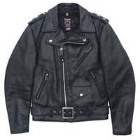 ショット × BEAMS ビームス 限定 ディズニー ミッキーマウス 2スター ダブル USA製 レザーライダース 画像