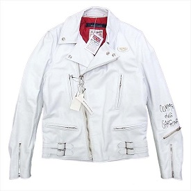 ルイスレザー × コムデギャルソン 18AD KZ-J009 馬革 ライダースジャケット 画像