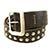 シュガーケーン ORIGINAL STYLE LEATHER MAN MADE MATERIAL スタッズ レザー ベルト 画像