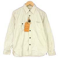 シュガーケーン 8.5oz. WHITE WABASH WORK SHIRT SC27076 画像