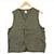 ポストオーバーオール ROYAL TRAVELER ロイヤル トラベラー ベスト/ジレ カーキ M  画像
