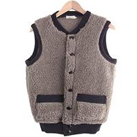 ウエアハウス ヘラーズカフェ オールドフリース パイルベスト 画像