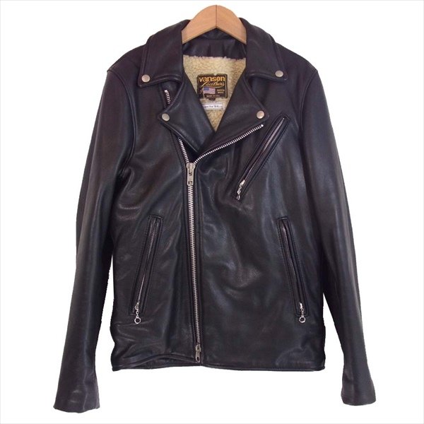 × Ronherman 裏ボア ダブル ライダース ジャケット 画像