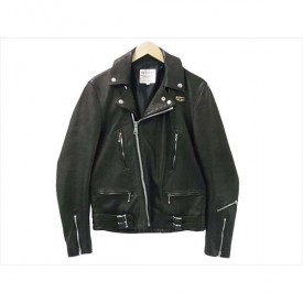 × リアルマッコイズ ライトニング ディアスキン ライダースジャケット 画像