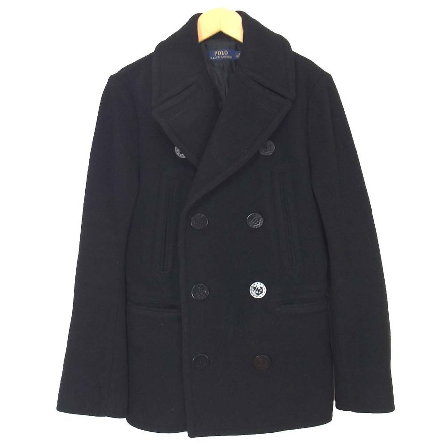 ラルフローレン ポロ・ラルフローレンメルトン ウール ピーコート 710584752001 画像