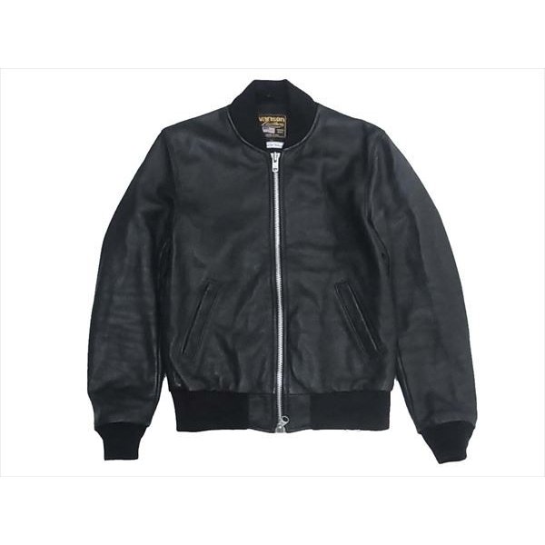 バンソン × ロンハーマン 別注Team Jacket チーム レザー ジャケット 画像