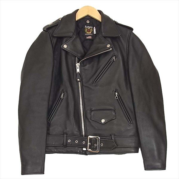 ショット 613UST ONESTAR TALLワンスター トール レザー ダブル ライダース ジャケット 画像