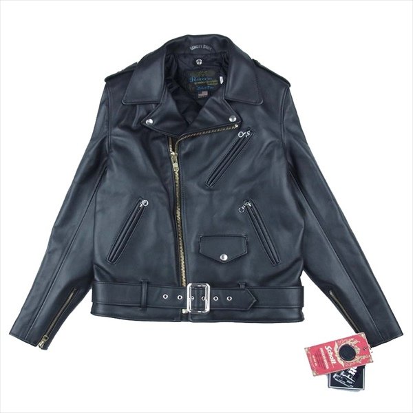 ショット 613LTN ワンスター ステアハイド7064 ダブルライダース レザー ジャケット 画像