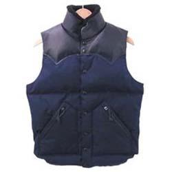 ブリーフィング × BEAMS × Rocky Mountain FeatherBed クリスティ ダウンベスト 画像