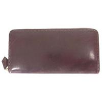 ココマイスター シェルコードバン アーチデューク ラウンド ジップ ファスナー 長財布 画像