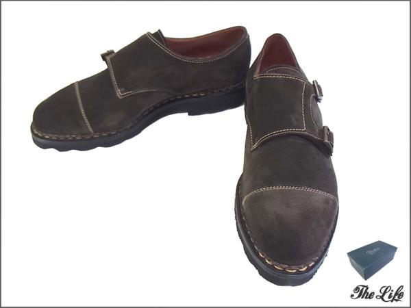 パラブーツ×sacai WILLIAM/MARCHE2/981443/シューズ10/店頭展示品/Paraboot/ウィリアム