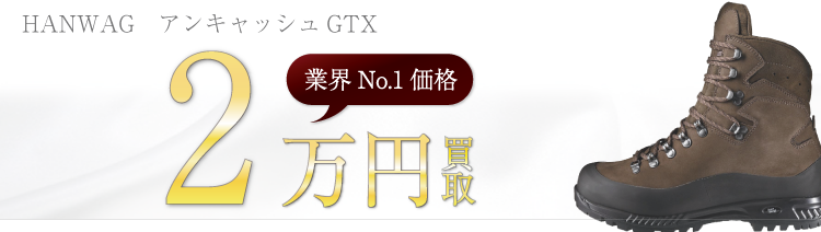 ハンワグ　アンキャッシュGTX　高額査定中