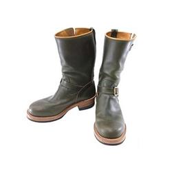 メイドインGMジャパン エンジニア ブーツ グリーン系 画像