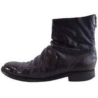 グイディ 986 BACK ZIP BOOT HORSE FULL GRAIN ホース フルグレイン バックジップ ブーツ 画像