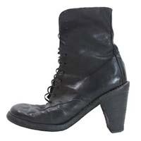 グイディ レースアップ ヒールブーツ レディース 画像