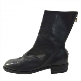 Middle Back Zip Boots ホース フルグレインレザー バックジップ ブーツ 19AW 988 画像