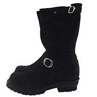 ウエスコ × クロムハーツ CHROME HEARTS BOSS カスタム ボス ラフアウト スエード エンジニア ブーツ 画像