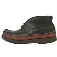 ラッセルモカシン スポーティング クレー チャッカブーツ ブラック系 画像