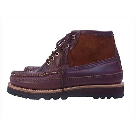 ラッセルモカシン クロムエクセル スエード 6 アイレット ブーツ 画像