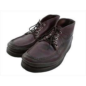 ラッセルモカシン トリプルヴァンプ スポーティング クレーチャッカ ブーツ 画像