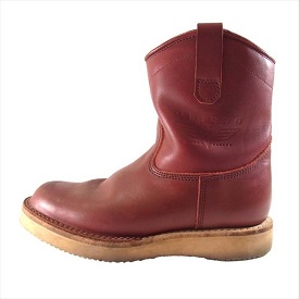 ヴァイバーグ プルオン ウエスタン ペコスブーツ 画像