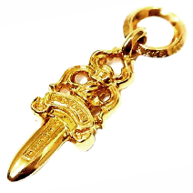 22K ダガーチャームプレーン