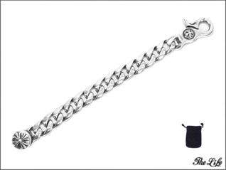 クロムハーツ クロスボールクリップクラシックチェーンブレスレット