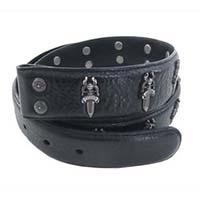 クロムハーツ 1.5 STRP LD 5DGR ダガー レザー ベルト 画像