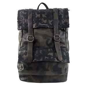 クロムハーツ BCKPCK MSSNGR LTHR 限定MOTO セメタリーパッチ バックパック リュック レザーバッグ カモ 画像