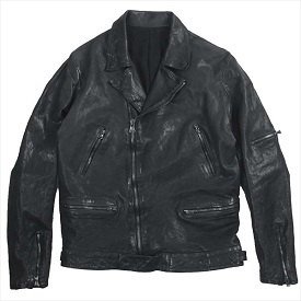 ヨウジヤマモト × バックラッシュ HN-Y91-702 レザー ダブル ライダース ジャケット 画像