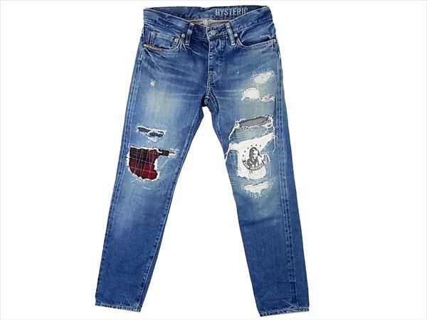 ヒステリックグラマー新入荷情報!CRP加工デニムパンツ