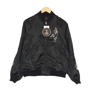 ヒステリックグラマー 06191AB04 BALLADE OF DEATH刺繍 スカジャン 19SS ジャケット画像