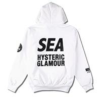 ヒステリックグラマー ×WIND AND SEA ウィンダンシー 19AW パーカー 画像