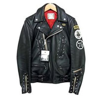 ヒステリックグラマー × ルイスレザー ライトニング 14SS 0241LB01画像