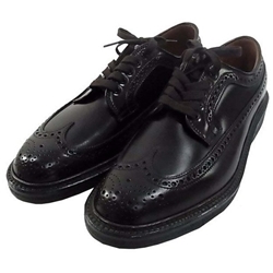 オールデン ユナイテッドアローズ 別注 N6502 CDVN LONG コードバン ウィングチップ シューズ画像